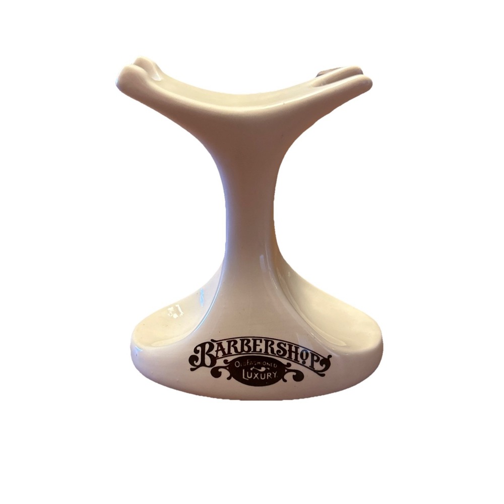 VTG Shaving Stand Franklin Toiletry Co. Barbershop Old Fashion Luxury 5 7/8"‎